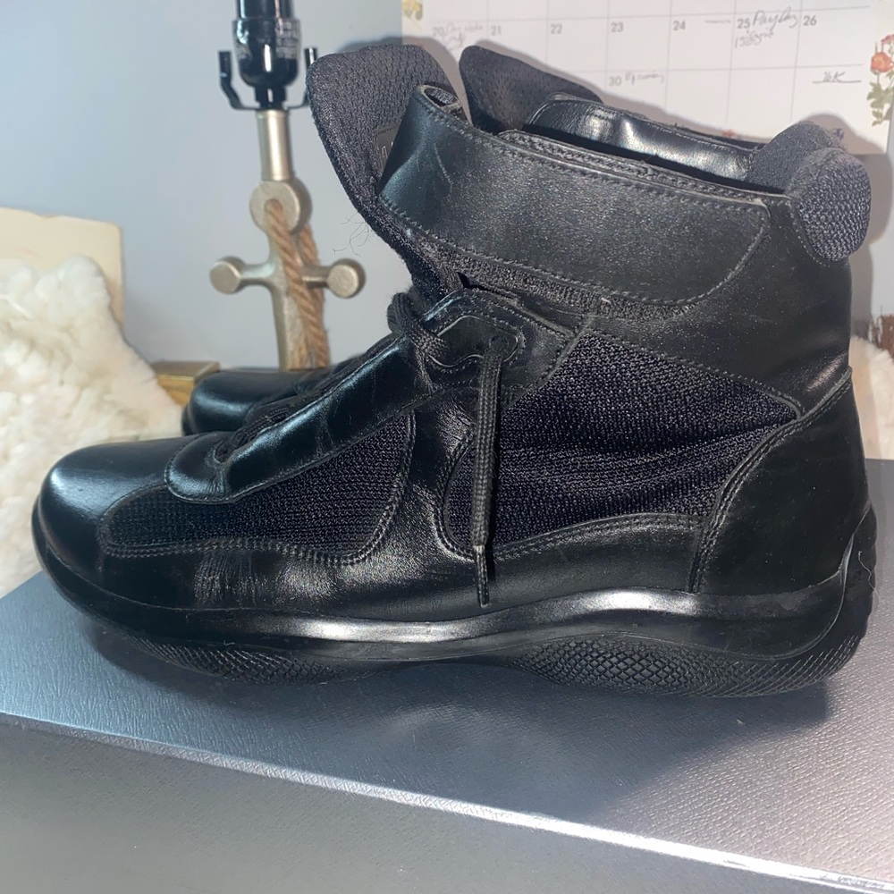 Authentic Prada American Cup high top!!🔥
